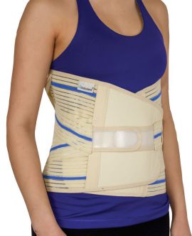lumbosacral corset with steel baleen unisize 32 cm (monofilament fabric)