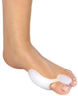 silicone bunionprotector with toe seperator