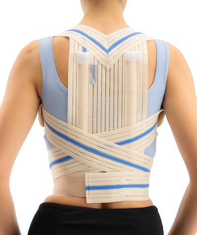 corset posturex / hérnie de rétraction d’épaule - sans taille (tissu misine)