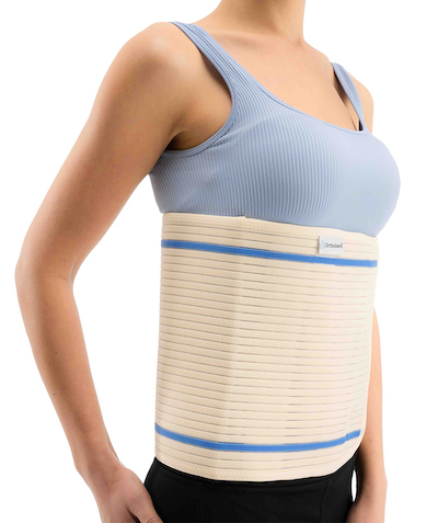 corset abdominal sans taille (tissu misine)