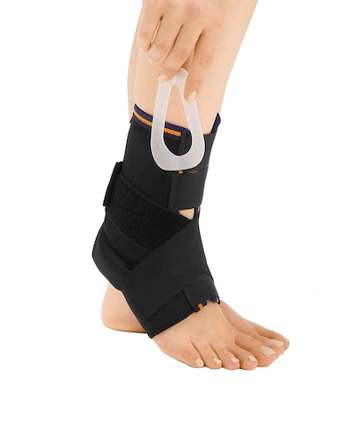 plastic ankle stabilization support