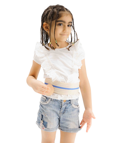 corset hernie ombilical pour enfants