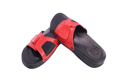 slippers with epin model *hallux valgus* red
